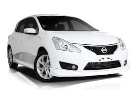 Nissan Pulsar White rental car