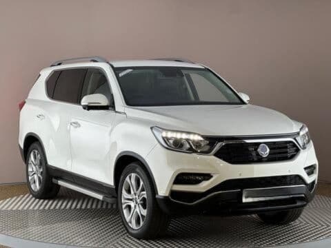 SsangYong Rexton White rental car